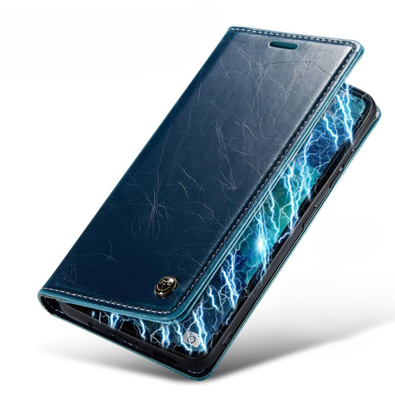 CASEME flip tok Samsung Galaxy S20 FE / 5G, Waxy Textured, kék