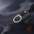 IP68 vízálló tok iPhone 16 Pro készülékhez, SHELLBOX MagSafe, fekete