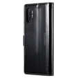 CASEME flip tok Samsung Galaxy Note 10 Plus, Waxy Textured, fekete