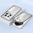 Tok Xiaomi 14 Ultra, Magnetic Dual Glass, ezüst