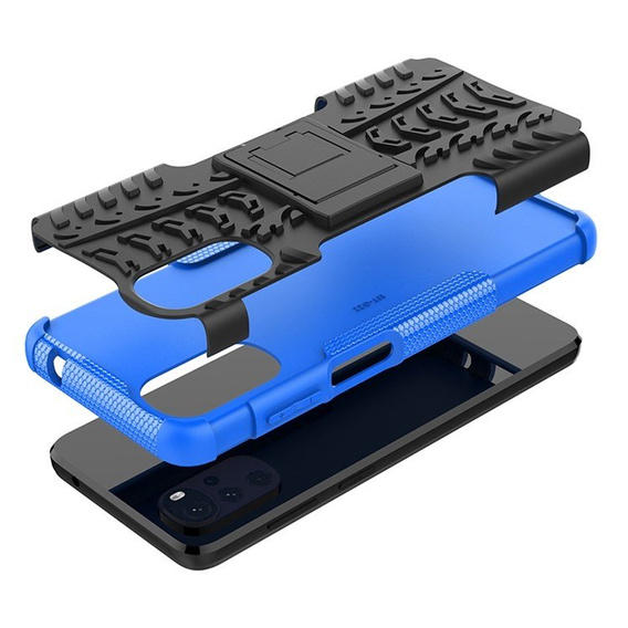 Telefontok a Motorola Moto G22, Tire Armor, kék