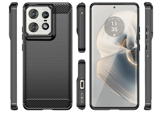 Telefontok a Motorola Edge 50 Pro, Carbon, fekete