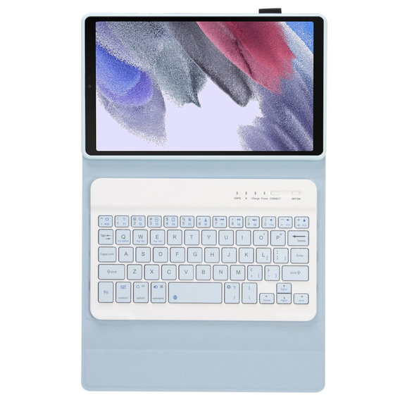 Tok + billentyűzet Samsung Galaxy Tab A7 Lite 8.7 T220 / 225, kék