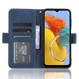 Pattintható tok a Samsung Galaxy M34, Card Slot, kék