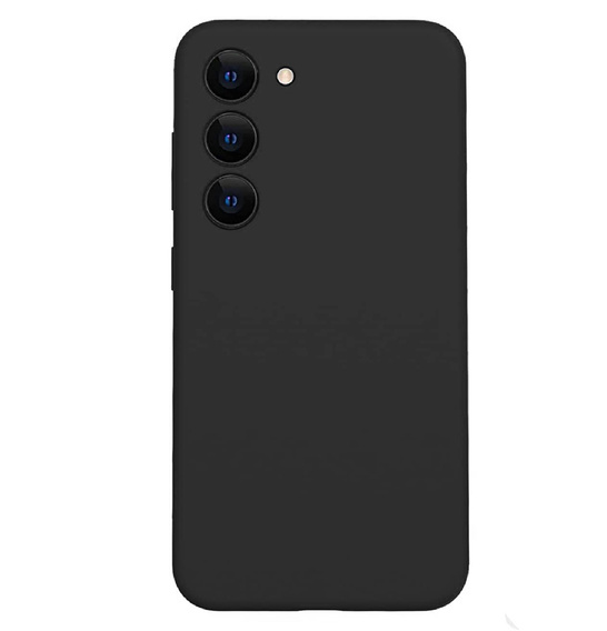 Telefontok a Samsung Galaxy S23 Plus, Silicone Lite, fekete
