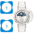 2x ERBORD edzett üveg a Huawei Watch GT 5 Pro 42mm-es órájához, rögzítőkerettel