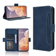 Pattintható tok a Motorola Moto G85, Card Slot, sötétkék
