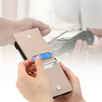 Tok Samsung Galaxy Z Flip7 FE / Z Flip6, Card Slot Ring Case, bézs színű