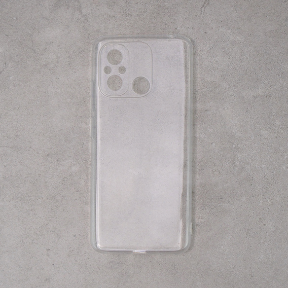 Vékony tok a Xiaomi Redmi 12C, Slim, átlátszó