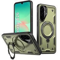 Tok Samsung Galaxy A26, Military MagSafe, zöld