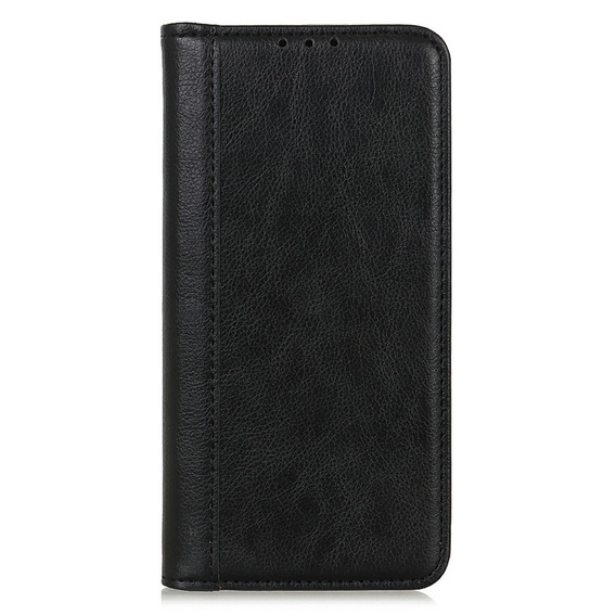 Telefontok a Samsung Galaxy A56, Wallet Litchi Leather, fekete