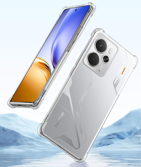 Telefontok a Realme 14 5G / Realme 14T 5G, Dropproof, átlátszó