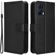 Pattintható tok a Motorola Moto G85, Wallet Smart Magnet, fekete