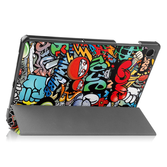 Tok Samsung Galaxy Tab A9+, Smartcase, graffiti