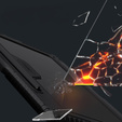Tok + billentyűzet Galaxy Tab S9, NILLKIN Bumper Pen Slot, fekete