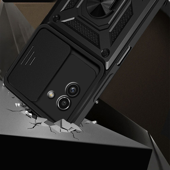 Telefontok a Samsung Galaxy A03, CamShield Slide, fekete