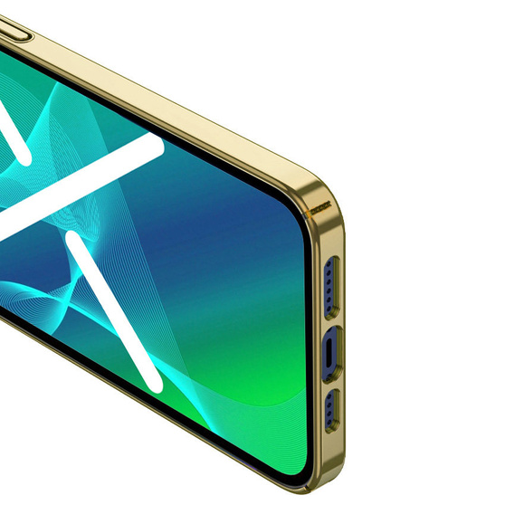 Telefontok a iPhone 13 Pro, ERBORD Hybrid MagSafe Case, kék