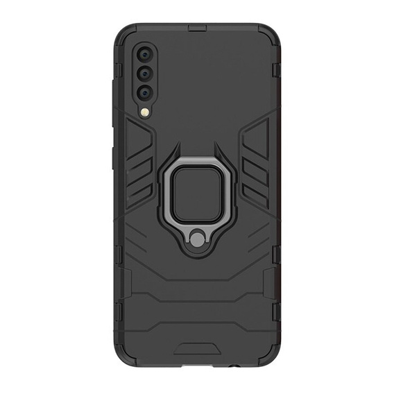 Telefontok a Samsung Galaxy A50, Kickstand Ring, fekete