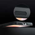 Tok Xiaomi Poco X6 Pro 5G, Fusion Hybrid, kameravédelemmel, átlátszó / fekete