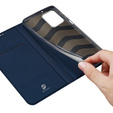 Dux Ducis Telefontok a Motorola Moto G53, Skinpro, sötétkék