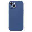 Telefontok a iPhone 15 Plus, Silicone Lite, sötétkék