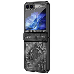 Tok Samsung Galaxy Z Flip7 FE / Z Flip6, Mechanical Legend, fekete