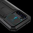 Páncélozott tok a Samsung Galaxy S23 Plus, R-JUST CamShield Slide, fekete