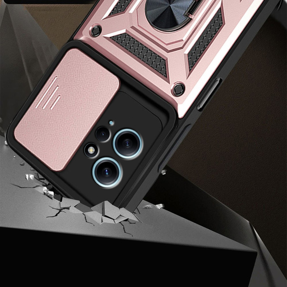 Telefontok a Xiaomi Redmi Note 12 4G, CamShield Slide, rózsaszín rose gold