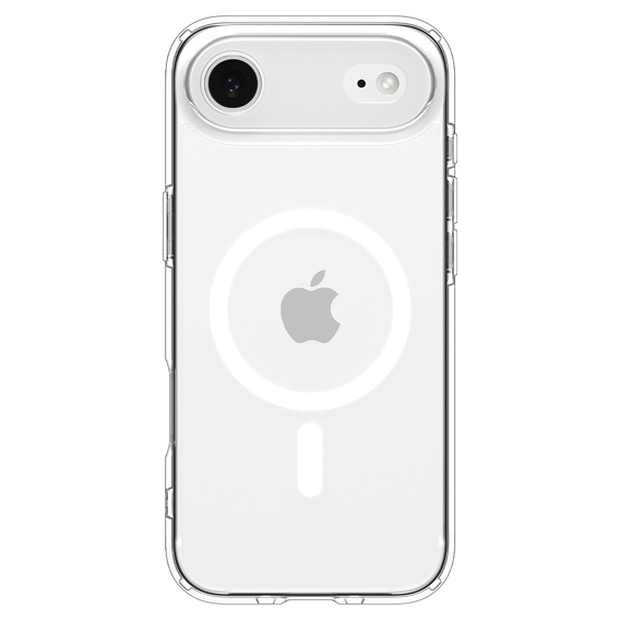 Spigen Ultra Hybrid MagSafe tok iPhone Air készülékhez, átlátszó/fehér