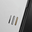 Nomad tok iPhone 17 Pro Max készülékhez, Modern bőr tok, fekete