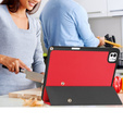 Tok iPad Pro 11" 2024 (5 gen.), Smartcase tolltartóval, piros