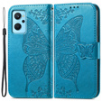 Pattintható tok a Realme 9i / Oppo A96, Butterfly, kék