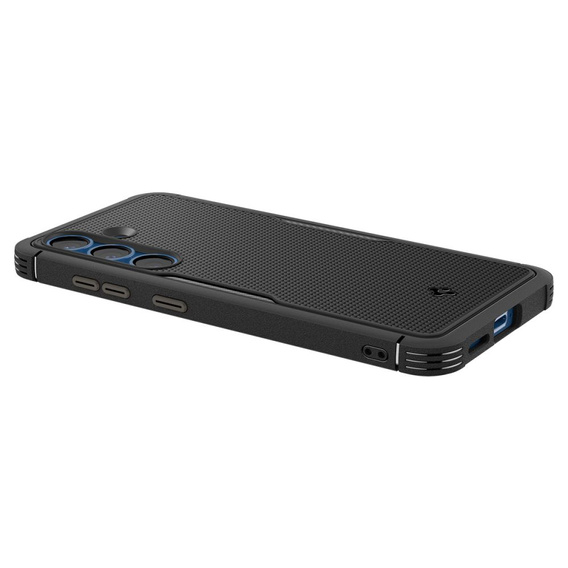 Spigen tok Samsung Galaxy S25+ Plus készülékhez, Core Armor MagSafe, fekete + 9H edzett üveg
