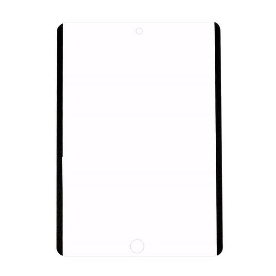 PVC papírérzetű védőfólia iPad 9.7" 2018/2017 (6/5 gen.) / Air 2/1 9.7" 2014/2013 készülékhez, átlátszó