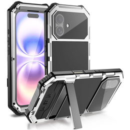 R-JUST páncélozott tok állvánnyal iPhone 17-hez