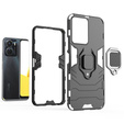 Telefontok a Vivo Y16 4G, Kickstand Ring, fekete