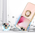 Telefontok a Samsung Galaxy Z Flip7 FE / Z Flip6, Electro Ring, rózsaszín