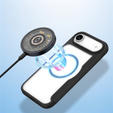 Dux Ducis tok iPhone Air, Skin X Pro, pánttal, MagSafe-hoz, fekete