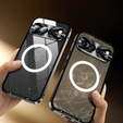 Kameravédő tok Google Pixel 9 Pro, CamShield MagSafe, fekete