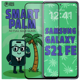 5D Full Glue Smart Palm edzett üveg a Samsung Galaxy S21 FE készülékhez