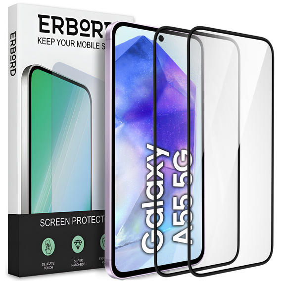 2x kerámia ERBORD hibrid üveg a Samsung Galaxy A55 5G