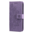 Pattintható tok a Samsung Galaxy A54 5G, Mandala Flower, lila
