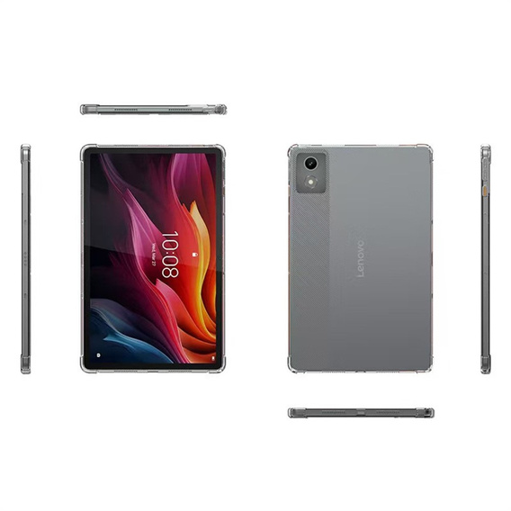 Tok Lenovo Tab K11 Plus készülékhez, szilikon, átlátszó