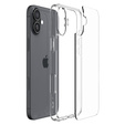 A Spigen tok iPhone 16, Ultra Hybrid, átlátszó + 9H edzett üveg