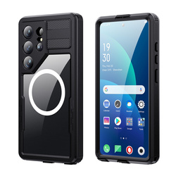 Redpepper MagSafe vízálló tok Samsung Galaxy S26 Ultra készülékhez, fekete