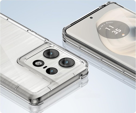 Telefontok a Motorola Edge 50 Pro, Fusion Hybrid, átlátszó