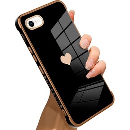 Telefontok a iPhone 7/8/SE 2020/SE 2022, Electro heart, fekete