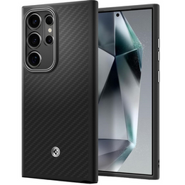 Spigen Enzo Aramid fekete tok Samsung Galaxy S24 Ultra készülékhez