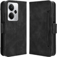 Pattintható tok a Realme 14 5G / Realme 14T 5G, Card Slot, fekete