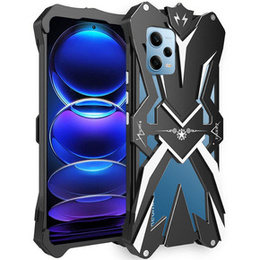 Páncélozott tok Xiaomi Redmi Note 12 Pro 5G, Aluminum Alloy, fekete